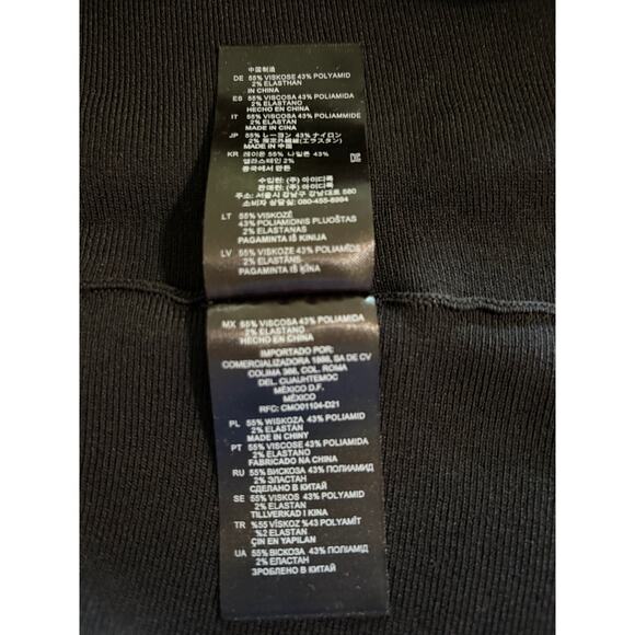 Sandro Black Rocket Contrast Polka Dot Collared Mini Dress Size 4 - Picture 6 of 9